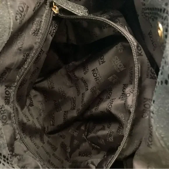 Michael Kors hobo style snakeskin bag - Picture 11 of 12